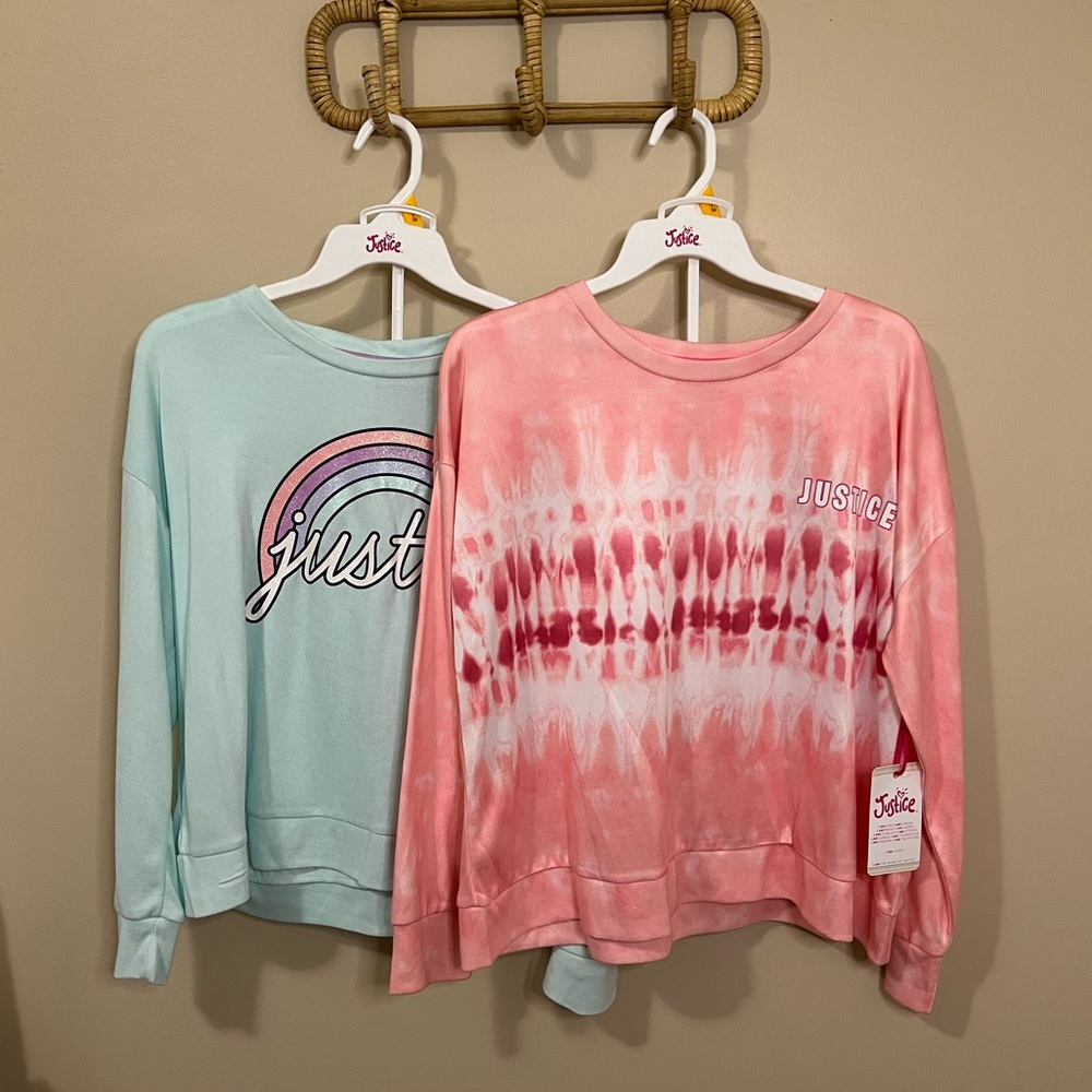 Girls justice pajama sets